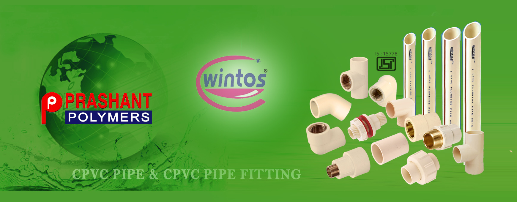 CPVC Pipe - CPVC Pipeline - Pipe Fitting - CPVC Brass Pipe Fitting Manufactures - Rajkot Gujarat India