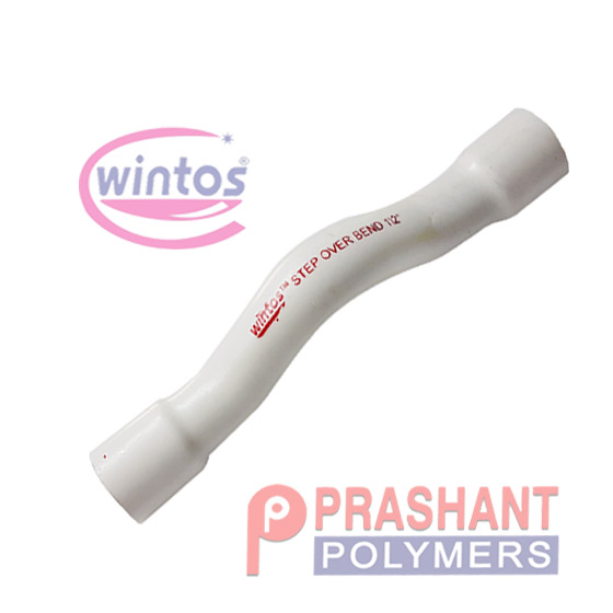 UPVC Step Over Bend - UPVC Step Over 90' Bend Pipe Fitting